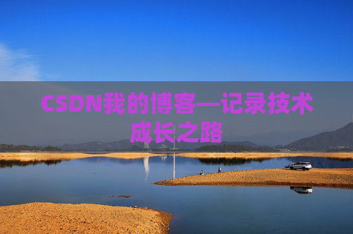 CSDN我的博客—记录技术成长之路